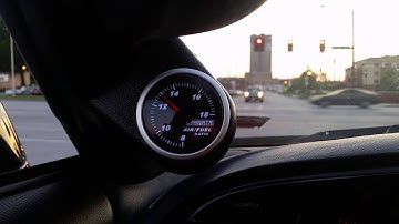 Toyota Supra AEM AFR idle