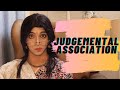 Judgemental association  laughtersane