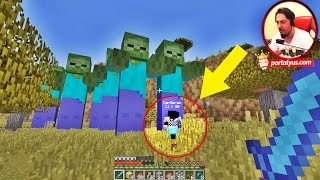 Dev Zombi Ordusu | Minecraft Türkçe Şans Blokları | Bölüm 10