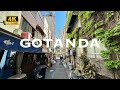 4k gotanda tokyo  walking tour    