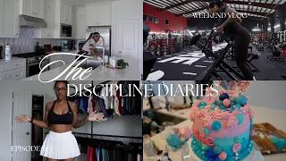 Discipline Diaries Ep. 6 | A Productive Weekend: Mic’d Up Gym Day, Baking & Family Time