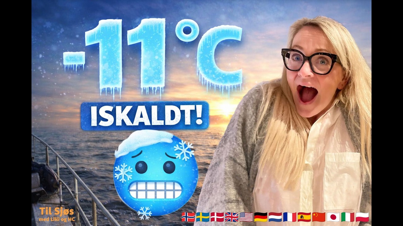 ❤️ i  -11 °C 🥶 Hvordan holde varmen? Spicy båtliv & joystick-seier 🏅 Til Sjøs Ep 59