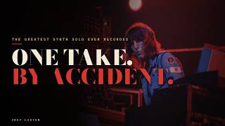 The Synth Solo He Improvised in One Take — By Accident