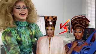 Reaction | Nymphia Wind & Sapphira Cristál's Lip SyncFor The Crown  RuPaul's Drag Race