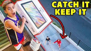 If You CATCH it, You KEEP it! **EPIC CHALLENGE** | The Royalty Family