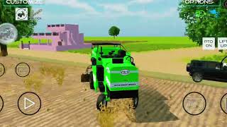 ​Modern Farming: Dekhiye Kaise Hoti Hai Machine Se Fasal Ki Katai 🔥