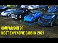 2021 Top 30 Most Expensive Cars in the World | 3D Comparison