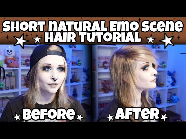 How to do Emo/Scene hair for girls and boys - video Dailymotion