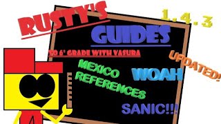 Rusty's Guides to 6° Grade with Vasura - 4th Anniversary Update (1.4.3) screenshot 5