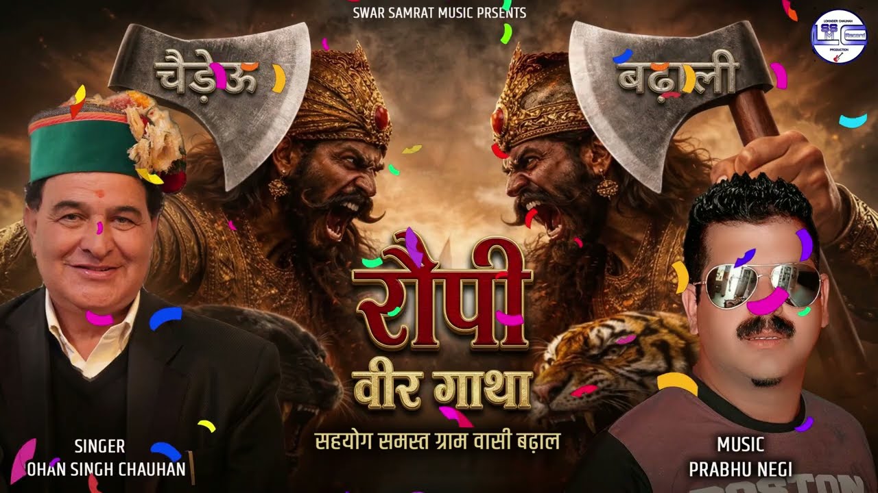   Badhal chadeu(रौपी )एतिहासिक वीर गांथा स्वर मोहन सिंह चौहान संगीत प्रभु नेगी 