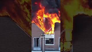 Brandweer rukt groots uit 😱🔥 | #Shorts screenshot 2