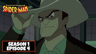 Market Forces | The Spectacular Spider-Man | Season 1 Ep.4 | Full Episode | Throwbacktoon