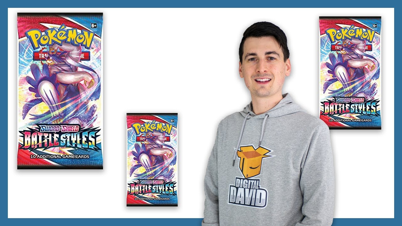 pokemon sword and shield battle styles booster packs Battle Styles Booster Box Opening!
