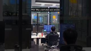 Never ask a developer about their "process" 🤫💀 #shorts #dev #humor