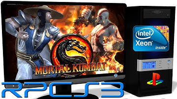 RPCS3 0.0.5 [PS3] - Mortal Kombat 9 [Gameplay] New RSX. Async Shaders. Vulkan api #1