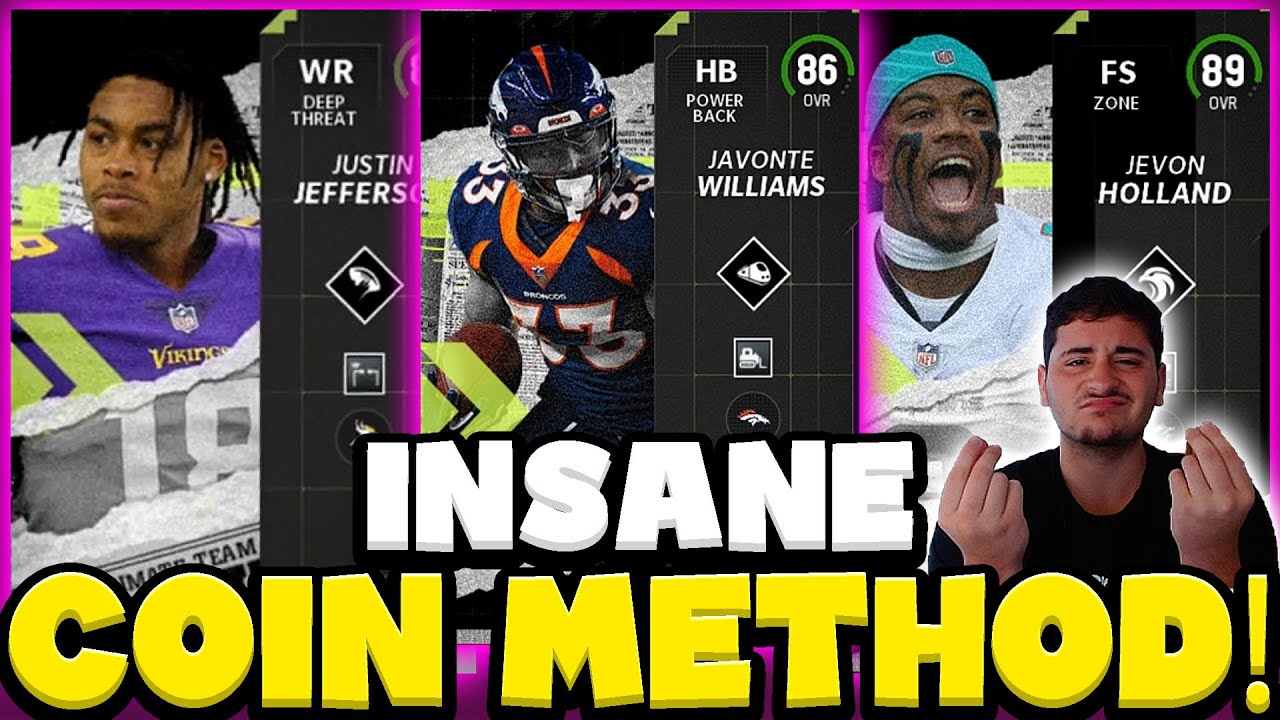 INSANE COIN MAKING METHOD! 3 DIFFERENT WAYS TO MAKE PROFIT! MADDEN 23 ULTIMATE TEAM!