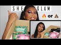 TESTING SHEIN SHEGLAM MAKEUP!! | Full face of first impressions!! |