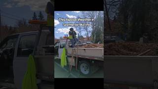 Biploar weather still have to work to get these bills paid #seattle #soulwoven #crazyweather #fyp