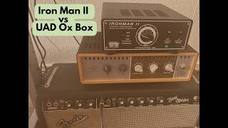Iron Man II + IRs vs. UAD OX: Finding the Best Silent Recording Setup