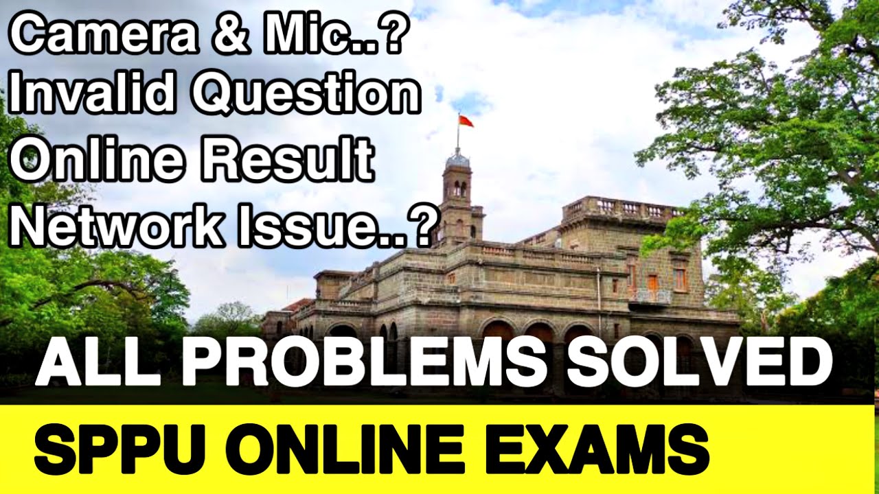 SPPU ONLINE EXAMS ALL PROBLEM SOLVED | SPPU | Final Year Exam News