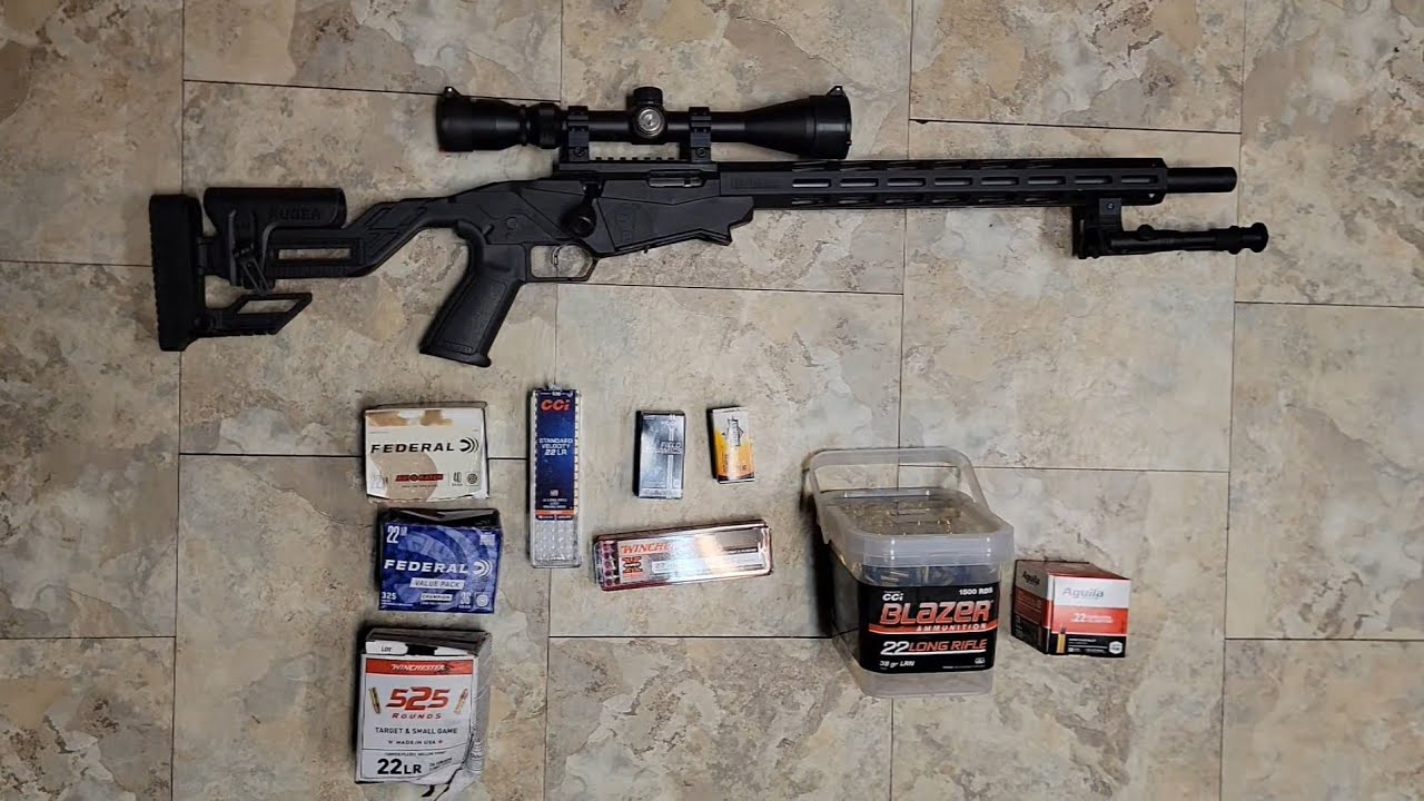 Ruger Precision 22LR Ammo Review - YouTube