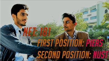 Meet Mobeen Hameed || NET score: 181 || Topped in PIEAS And NUST Entry Test || SMME || Guidelines