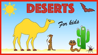 Desert Habitats for Kids | Facts and Quiz by Learning with Lisa 11,644 views 2 years ago 8 minutes, 4 seconds