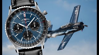 THE NEW NAVITIMER!: Breitling Navitimer B01 Chronograph 41 mm Blue AB0139241C1P1