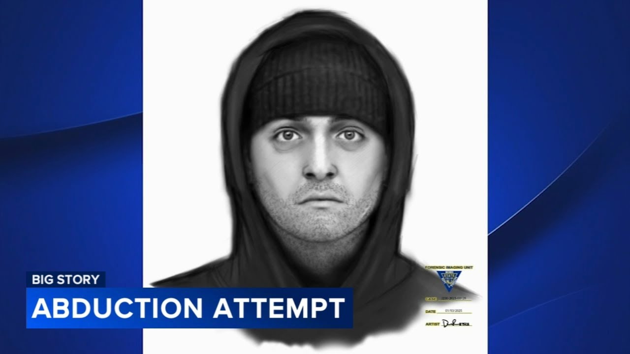 NJSP release sketch of attempted abduction suspect in South Jersey ...