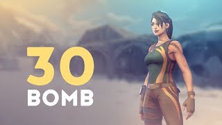 30 BOMB! - SLAYING SQUADS (Fortnite Battle Royale)