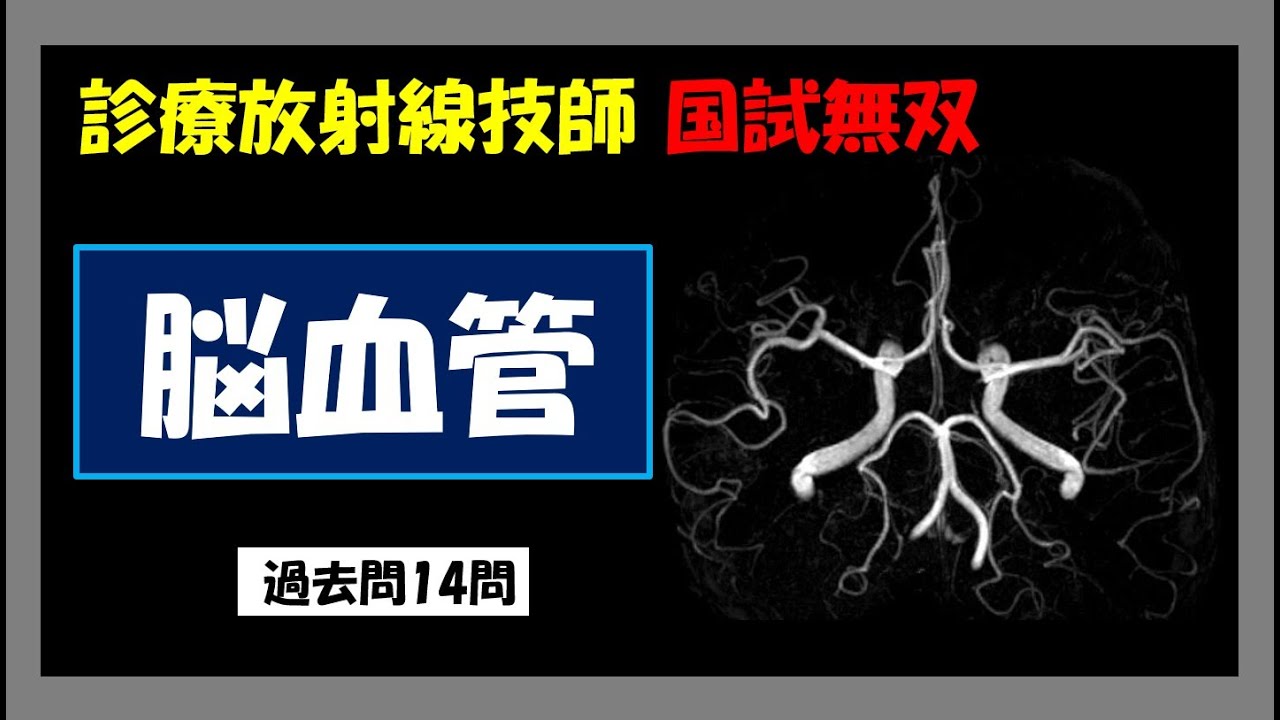 【診療放射線技師国家試験】 脳血管