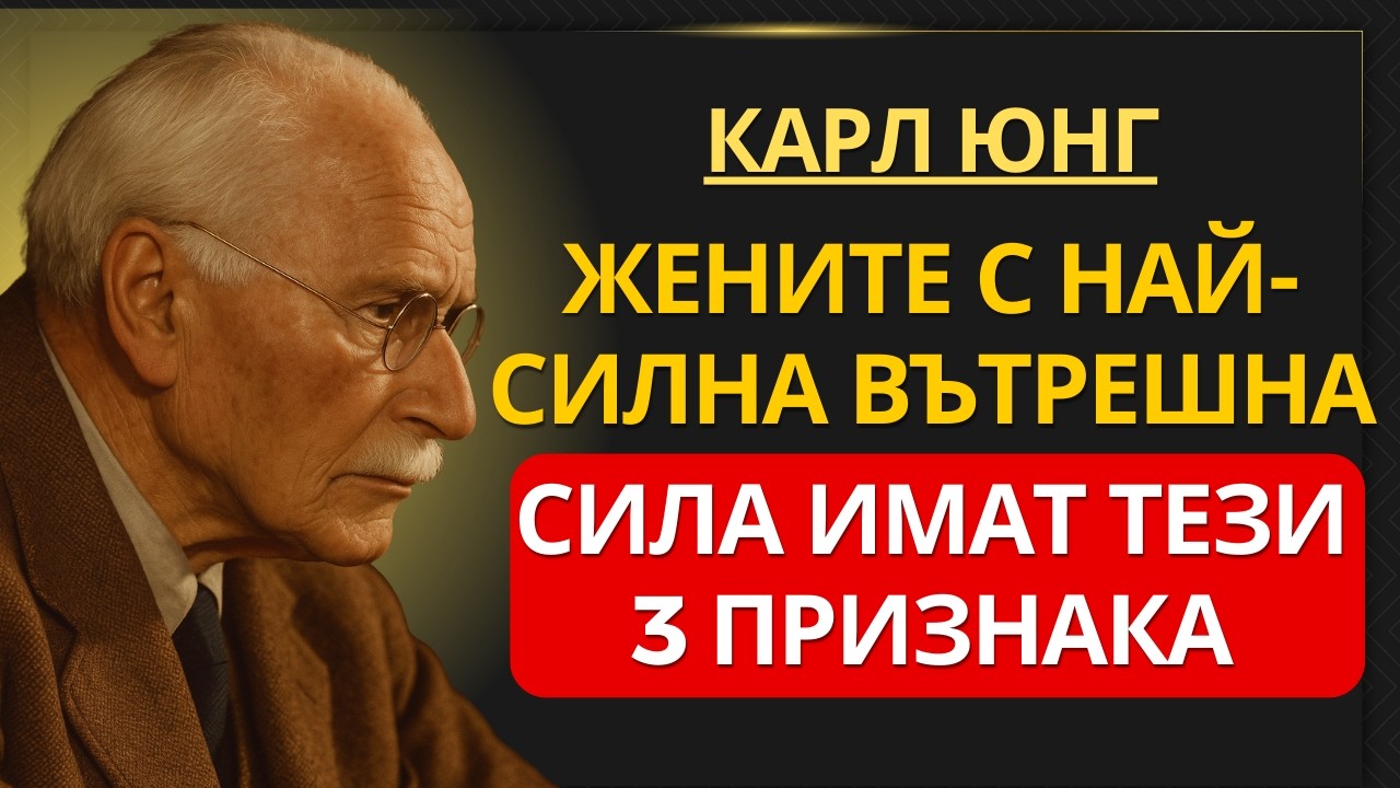 Тези 3 признака разкриват жените с най-висока вътрешна сила | Карл Юн