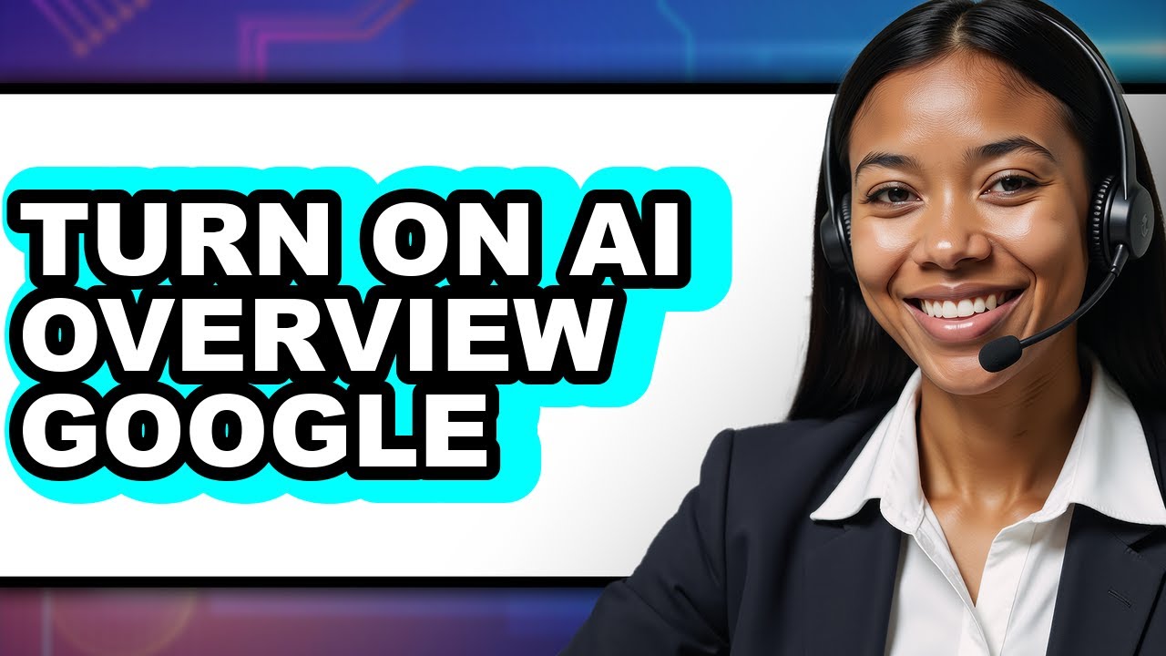 How to Turn on Ai Overview Google (easy Method) - YouTube