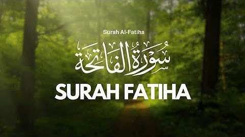 Surat Al-Fatihah (The Opener) | Mishary Rashid Alafasy مشاري بن راشد العفاسي | سورة الفاتحة