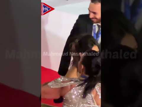 انجي المقدم في كواليس مهرجان القاهرة السينمائي الدولي