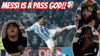 Lionel Messi - The Art of Passing - HD | Reaction