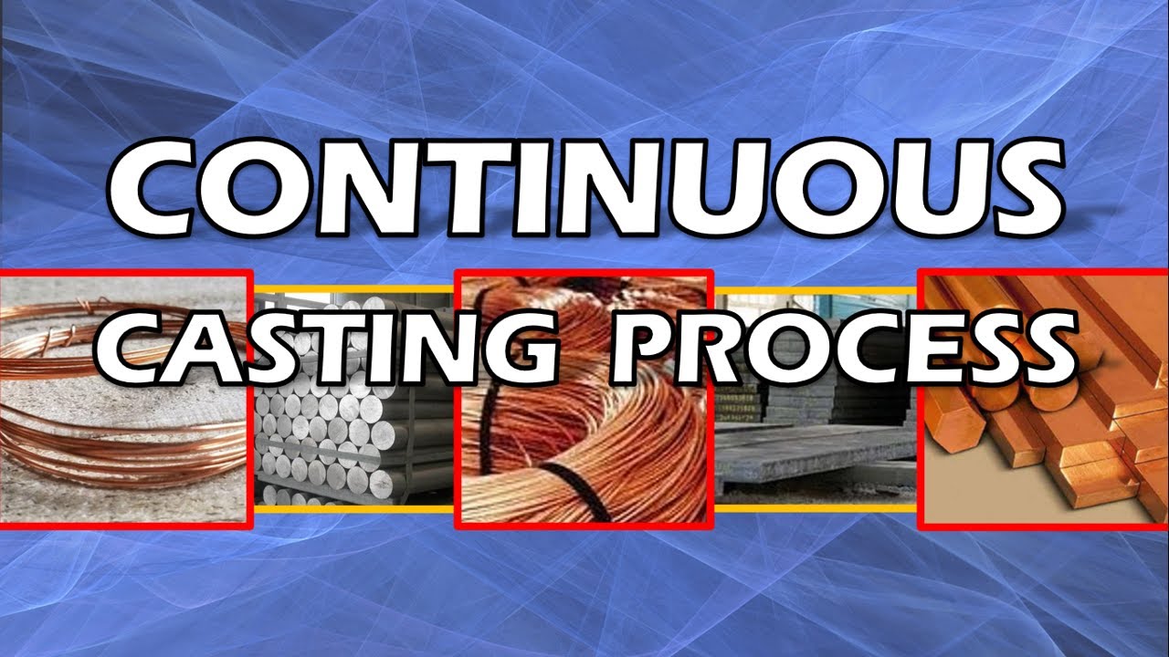 Continuous Casting Process | Elements | Process | Die Casting | Types