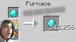 Minecraft But Smelting Multiplies Items