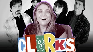 FIRST TIME WATCHING CLERKS (1994) // Reaction & Commentary // INSPIRING!!
