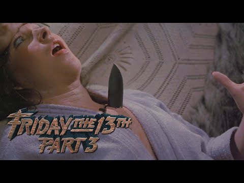 Friday the 13th Part 3 (1982) - Debbie Hammock Knife Death