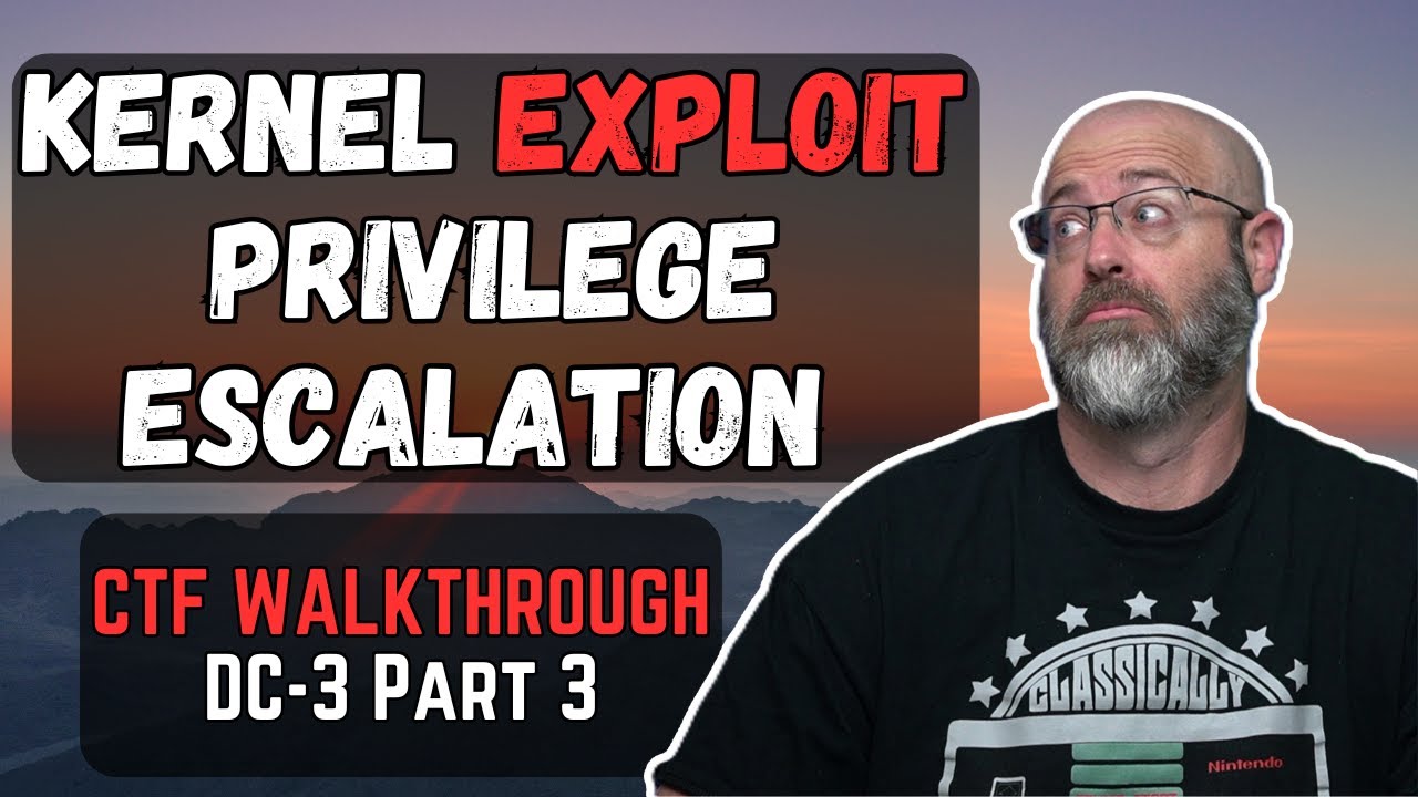 Kernel Exploit for Privilege Escalation - DC3 Walkthrough Part3 - YouTube