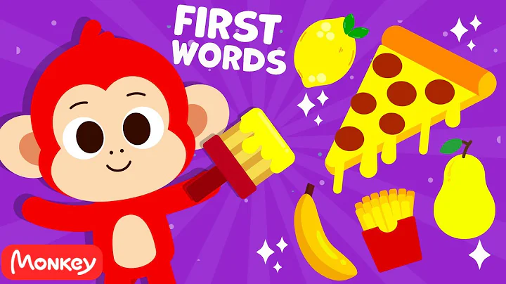 First Words & Sentences 🍼👶 Learn To Talk Video for Toddlers and Babies | Monkey Junior Play & Learn