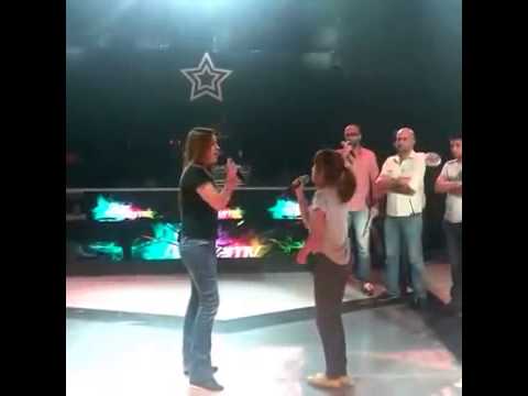 زينب اسامة في تمارين البرايم 8 مع الفنانة كارول سماحة     8