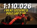 I Beat Leclerc’s Monaco Pole lap in F1 24 on a controller!   | 1:10.026 Lap Time