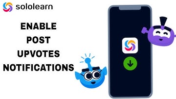 How To Enable And Turn On Post Upvotes Notifications On Sololearn App