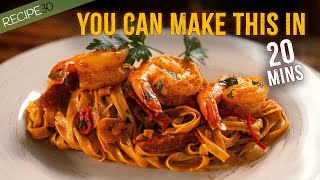 20 mins - Shrimp and Salami Pasta - Mediterranean Fusion by Recipe30 40,468 views 1 month ago 5 minutes, 41 seconds