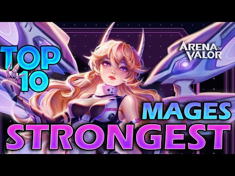 Top 10 Strongest Mages | AoV/CoT | New and Updated List | Ragner Seronix