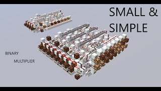 Compact binary multiplier Minecraft Java