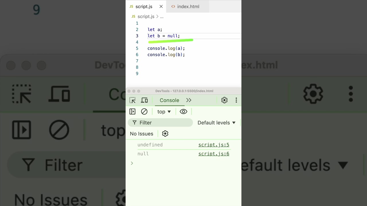 Null and Undefined | Javascript | 