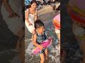 I took my son and my mother to the beach - Puy Roti Lady #shorts